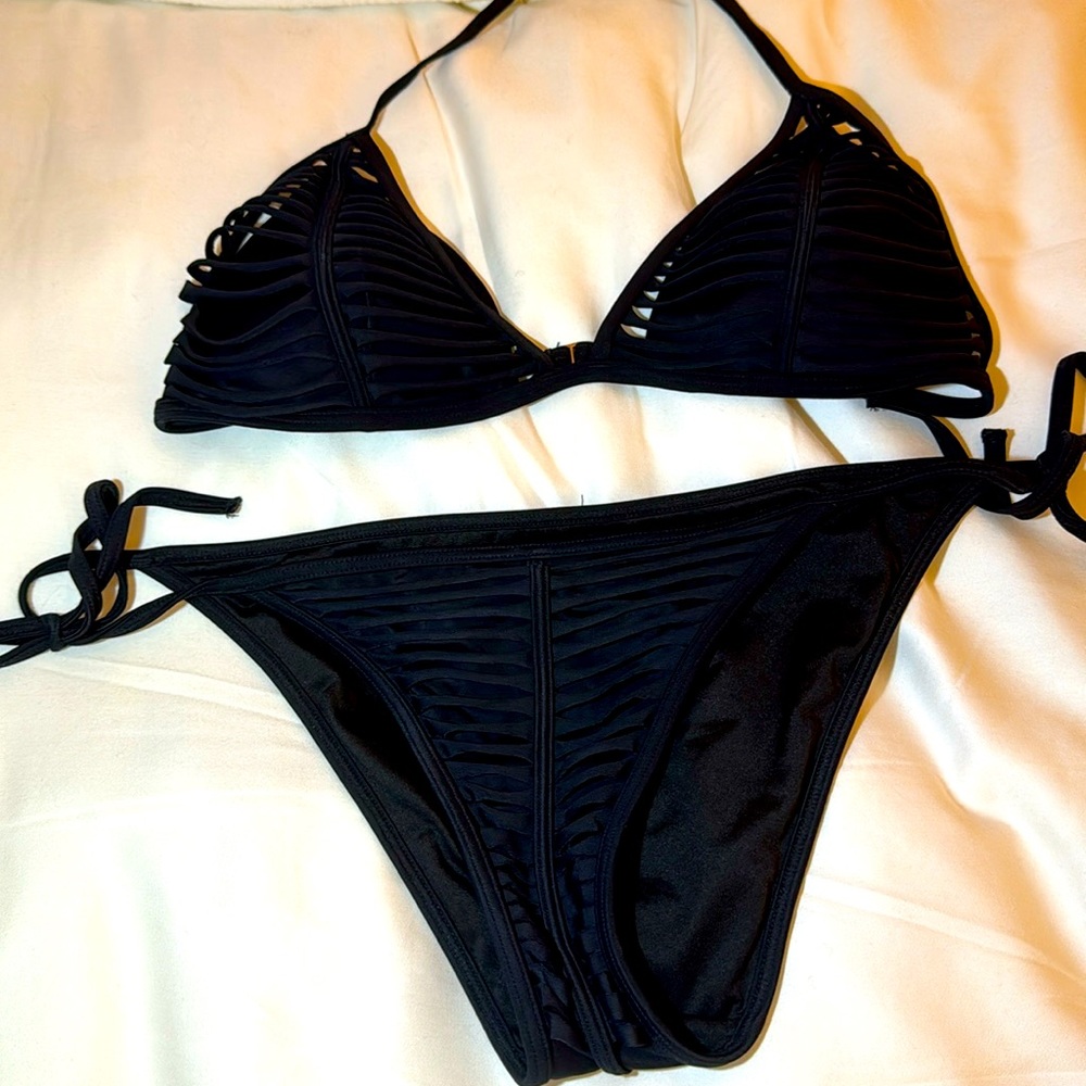 Victoria secret black medium bikini super cute slighty sexy